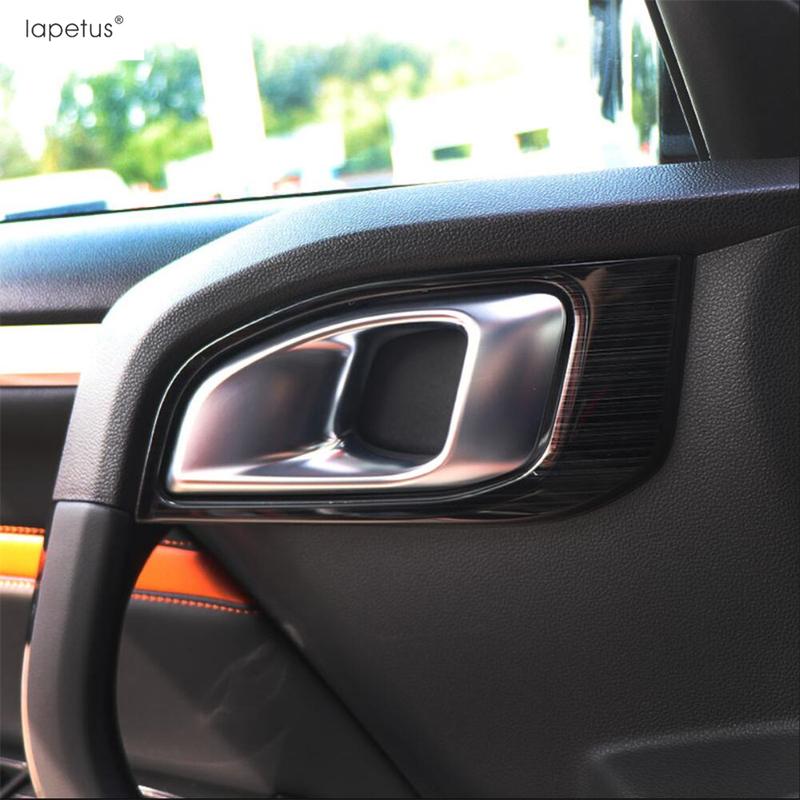 For Haval Dargo Accessories Car Inner Door Handle Bowl Frame Decoration Panel Cover Trim Stainless Steel Interior Kit