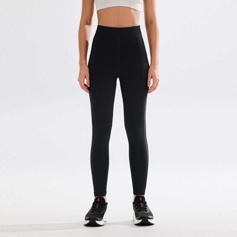 SALOMON Breathable Quick-Dry Lightweight Soft Sports Long Pants Women Bottoms Deep-Black C22995