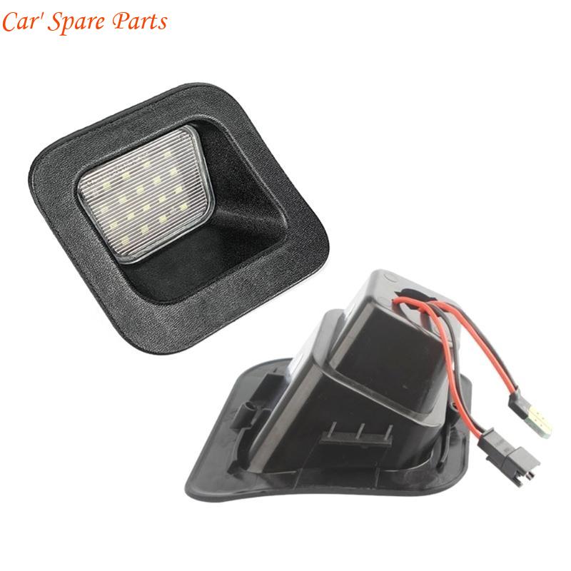 

Y4UA 6000K White LED License Plate Lights set Waterproof LED Light High Brightness License Lamp Car Spare Part for Car 1500 CN