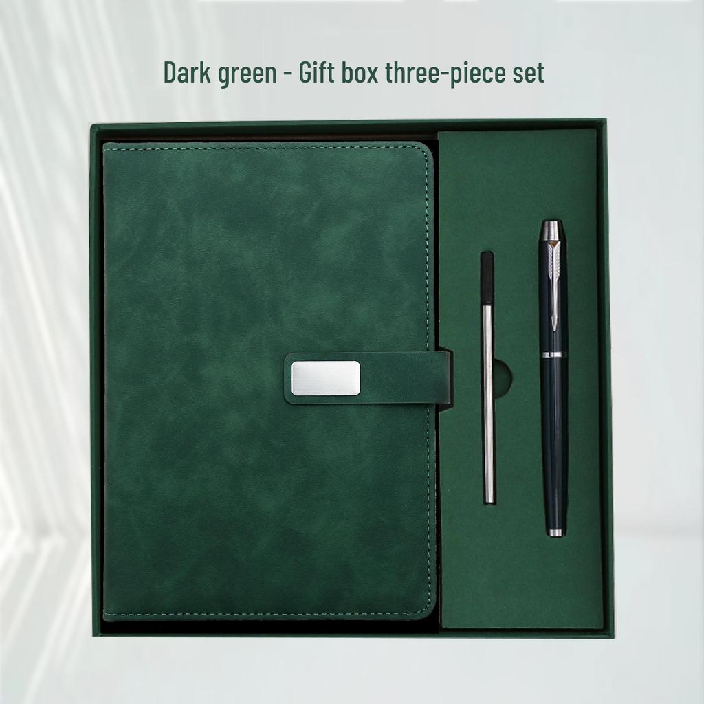 Notizbuch A5 mit individuellem Logo Geschenkset für Geschäft & Meetings