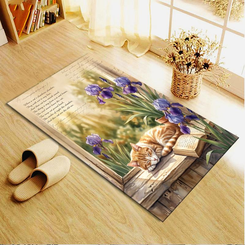 2025 New Retro Animals Carpet Rug for Living Room Bedroom Home Sofa Decoration,Kids play Non-slip Floor Mat