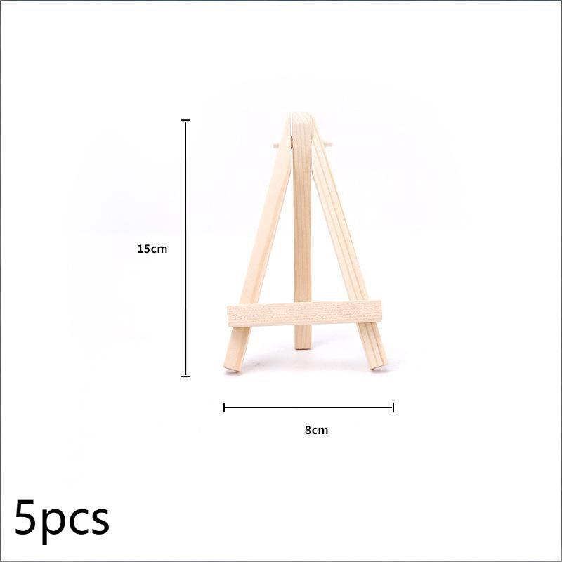 Eco-Friendly Mini Wooden Tripod for Elegant Wedding Table Decor and Craft Displays