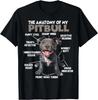 Pitbull Walk T Dog Lover Pitbull Dogs Tee Funny Dog Shirt Gift Unisex T-Shirt