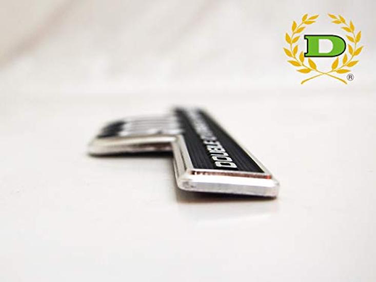 Doremi Collection Seitendeckel-Emblem, Allzweck, Z1, früher Typ, Aluminium, Druckguss, 1 Stück, 11310