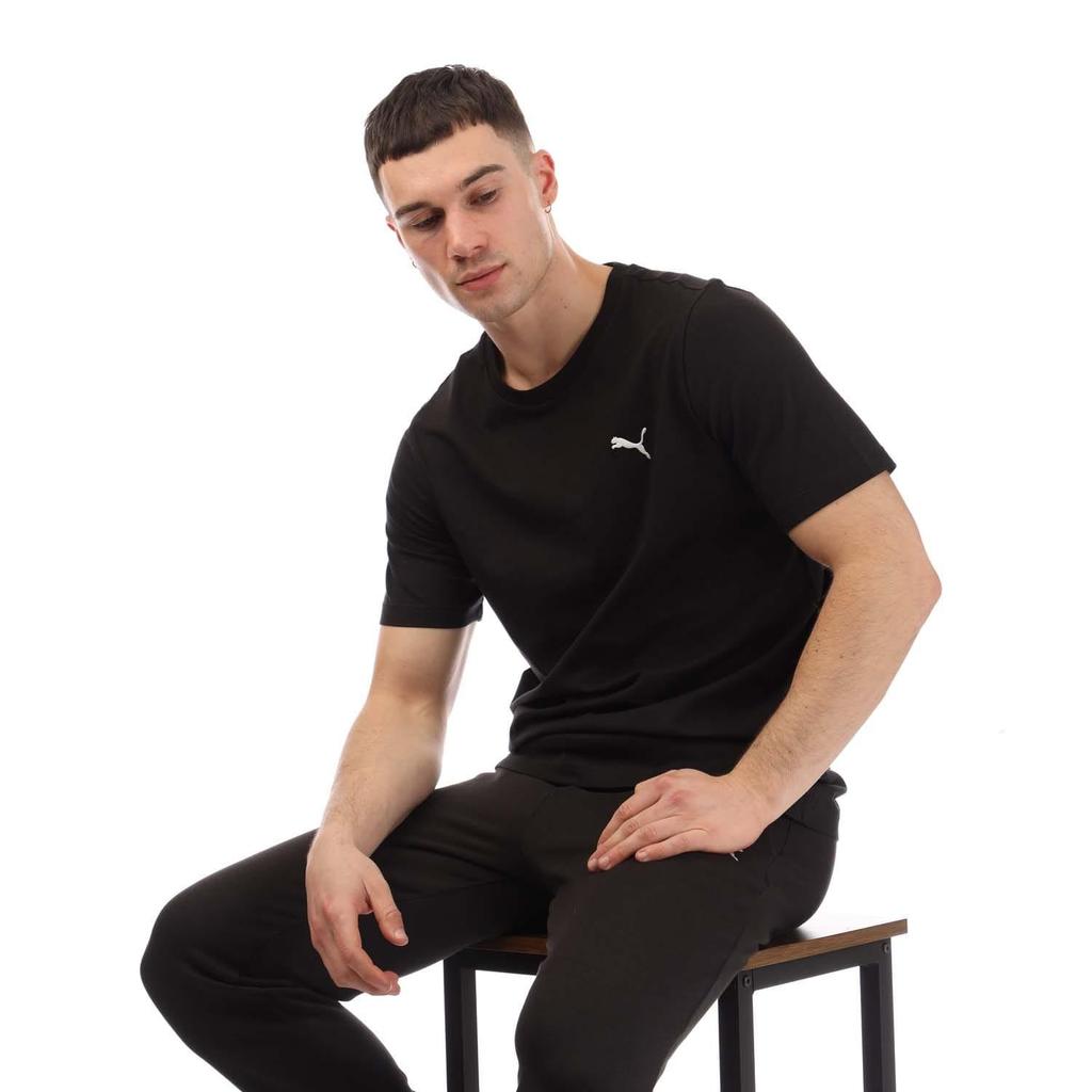 Puma Camiseta de Hombre con Logo Pequeño
