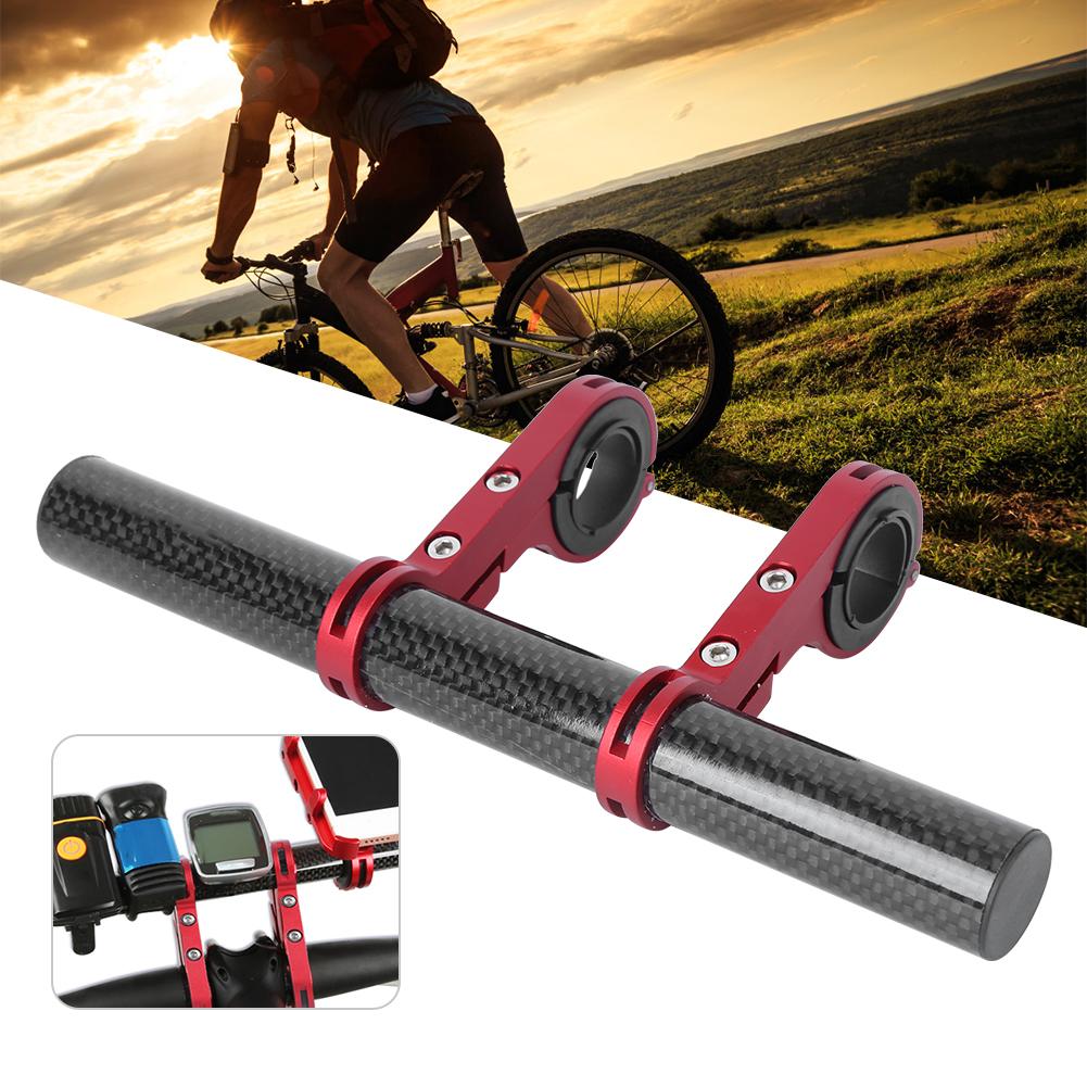 Suport Extensie Multifuncțional Bicicletă Suport Lumini Tabel Cod Suport Lanternă Granulație Carbon Dublu