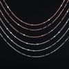 10Meters 2Meters 1Meter Fashion Sequins Chain for Bracelets Necklaces Copper Chains Jewelry Making Components Craft DIY Findings
