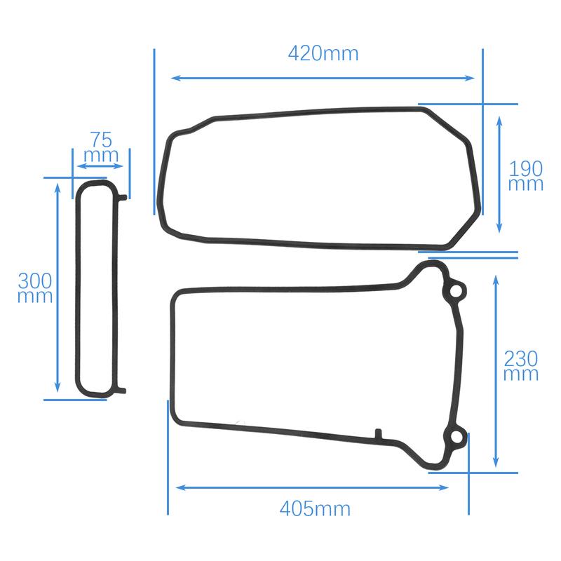 Motorcycle Engine Valve Cover Gasket for K100 K75 Cafe Racer Accessories