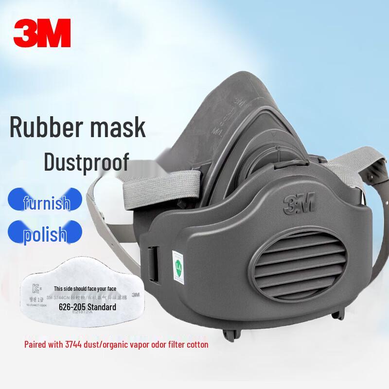 3M 3200 Series Reusable Half-Face Respirator Kit