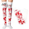 Indoor Halloween Props Horror Gloves, Creepy Red Hand Cosplay Prop for Party, Party Decorations Spooky Costume Accessory Haunted House, Trick or Treat