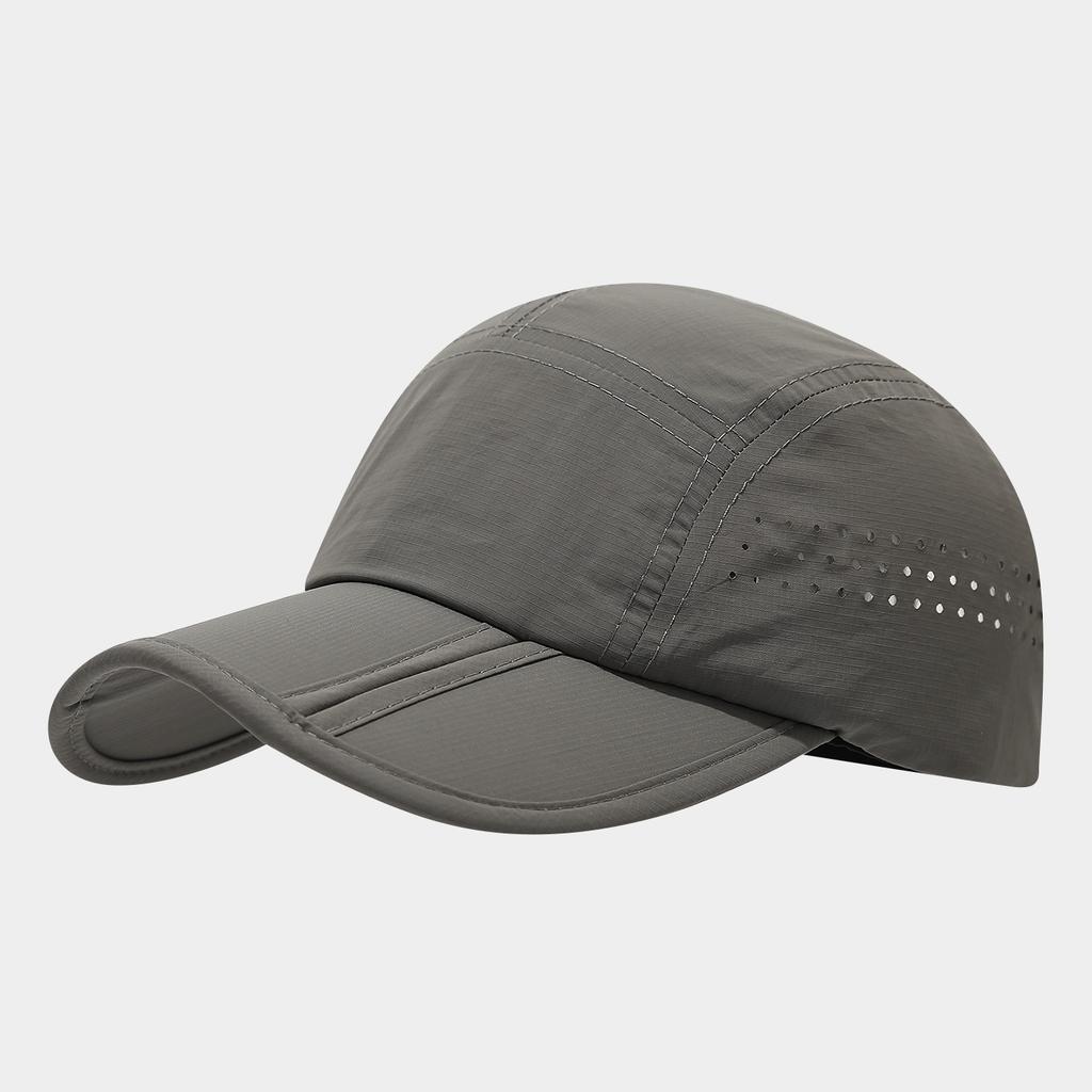 Summer New Simple Foldable Quick-drying Baseball Cap Men's and Women's Outdoor Sports Mountaineering Shading Breathable Cap