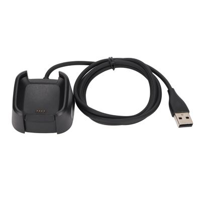 Fitbit Versa Akıllı Saat için Şarj Cihazı USB Şarj Kablosu Dock Standı 1m Uzunluk Kablo