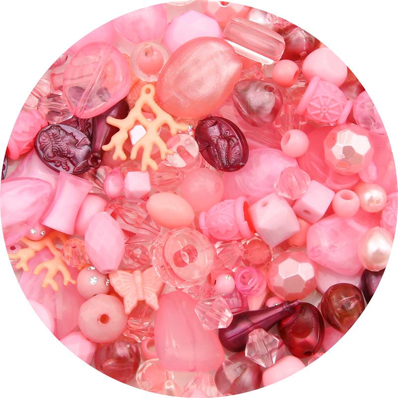 Retro Baroque DIY Acrylic Beads Kit: Handmade Necklace & Bracelet Jewelry Accessories