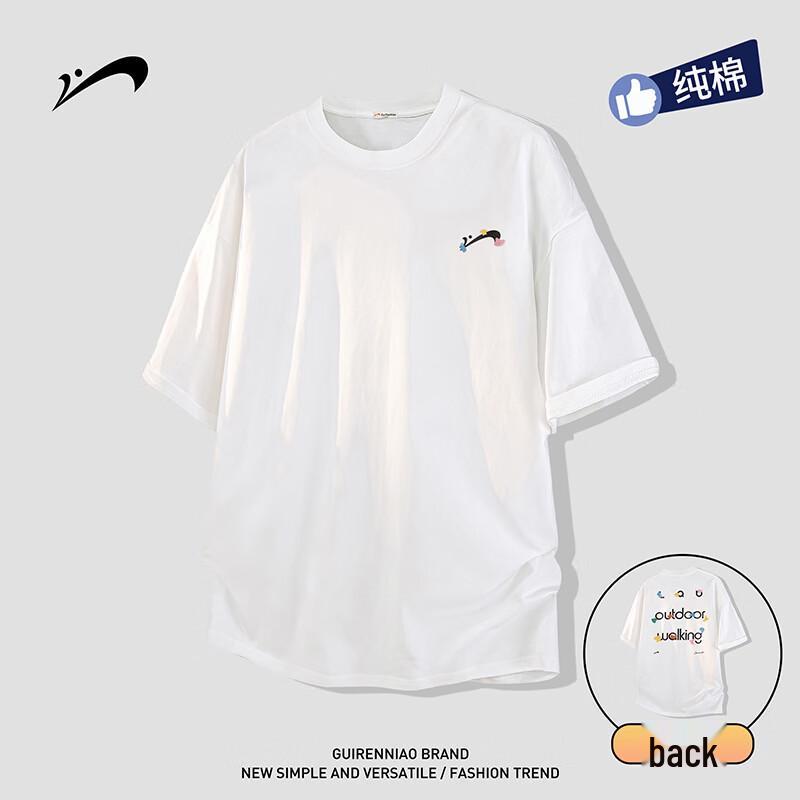 Guirenniao Men s Cooling Quick-Dry Crew Neck T-Shirt M