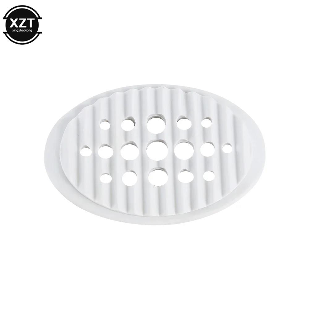 Non-slip Soap Holder Dish Bathroom Shower Storage Plate Stand Hollow Dishes Openwork Soap Dishes Soap Box