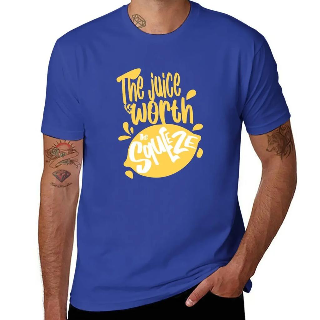 The Juice is Worth The Squeeze T-Shirt blacks quick-drying sublime plain black t shirts men