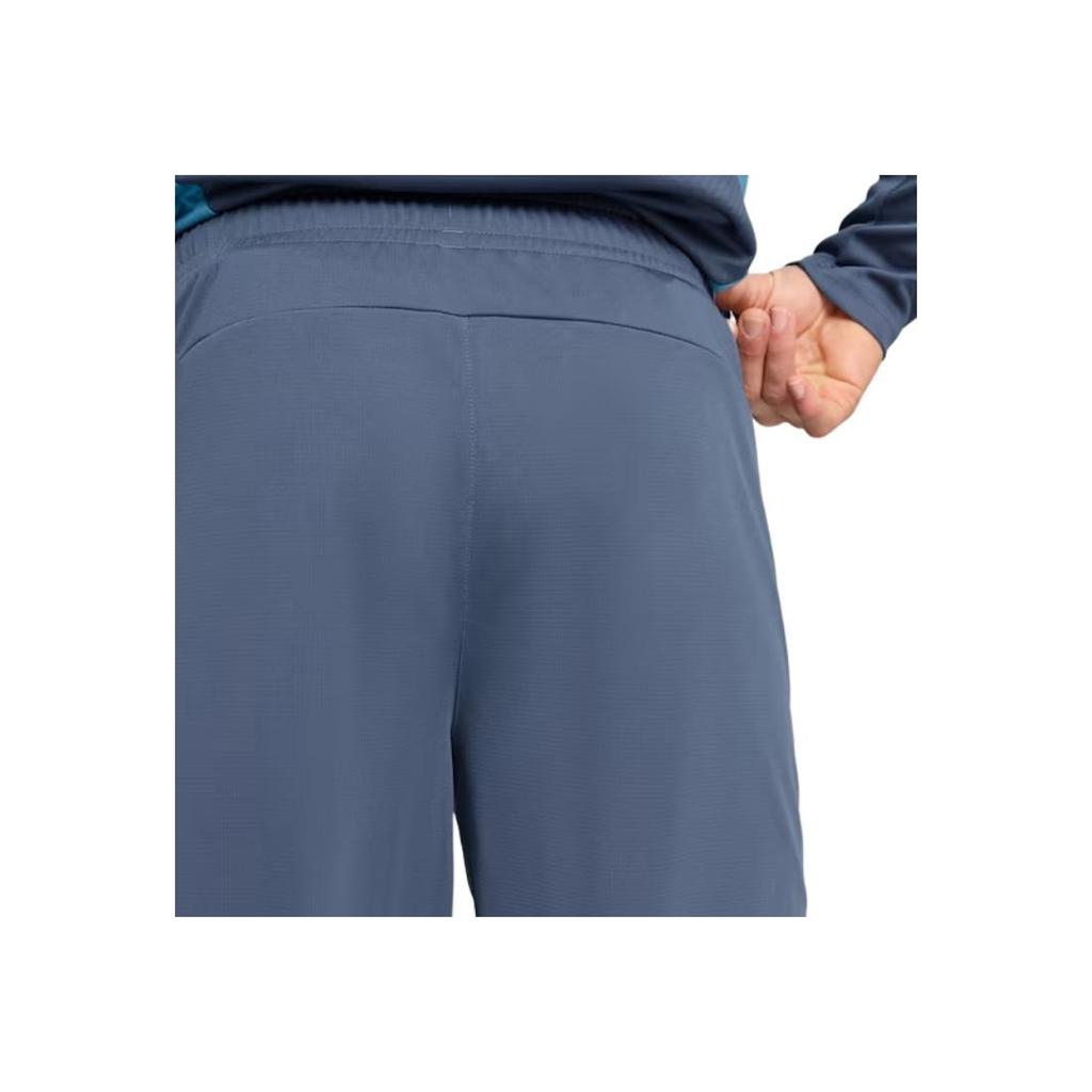 Puma Comfortable Breathable Logo Print Badge Elastic Waist Three-Quarter Casual Shorts Men shorts Dark-Blue 777550-12