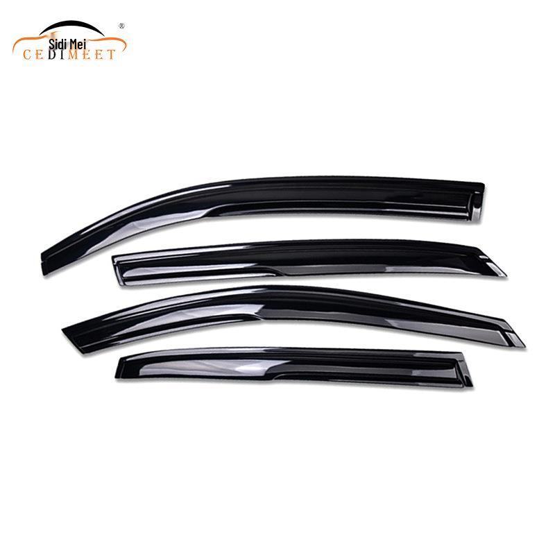 Honda Civic Rain Guards: Fits Hatchback & Sedan - Window Eyebrows & Deflectors