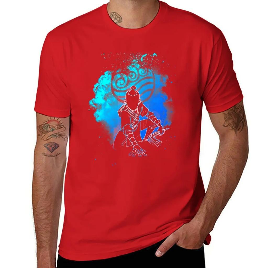 Soul of the Waterbender T-Shirt summer top tees slim fit t shirts for men