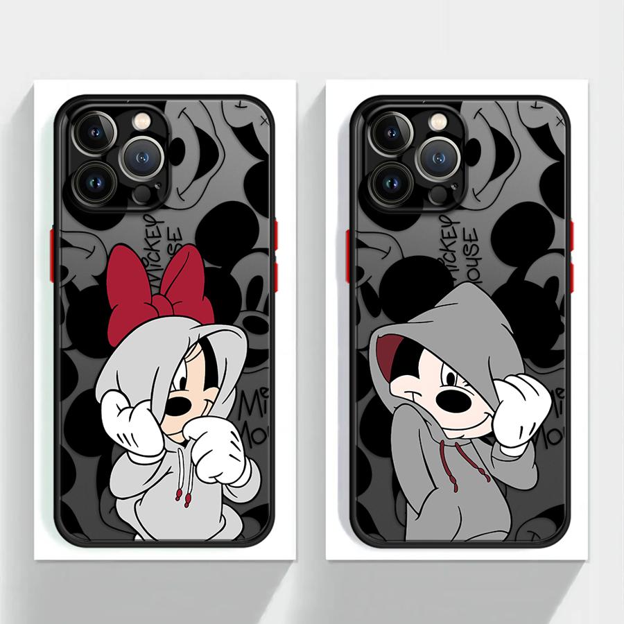 Disney Mickey Cartoon Phone Case for iPhone 14 13 Pro XR XS 15 16e 12 Mini 11 Pro Max 16 Pro 11 TPU