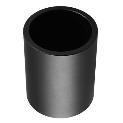 Exquisita artesanía Portafiltro Taza Soporte de aluminio para cepillo Organizador de cubiertos Cafetería