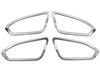 BRIGHTZ 1 Series F20 Stainless Steel Inner Door Handle Cover Plate 4PC Satin Silver F 20 118d 120i M140i 118i M135i 116i 135i [INS-DHC-094]