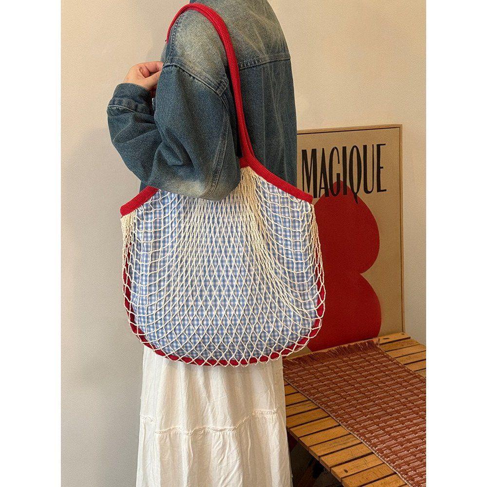 Large-capacity Single-shoulder Bag, Casual Beach Bag, Tote Bag