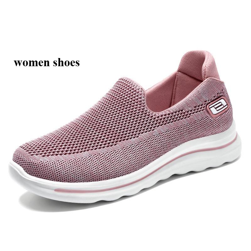 Summer Women's Casual Sneakers Mesh Non Slip Mens Women Walking Shoes Lightweight Platform Shoes Durable Shoes for Men Soft Sole