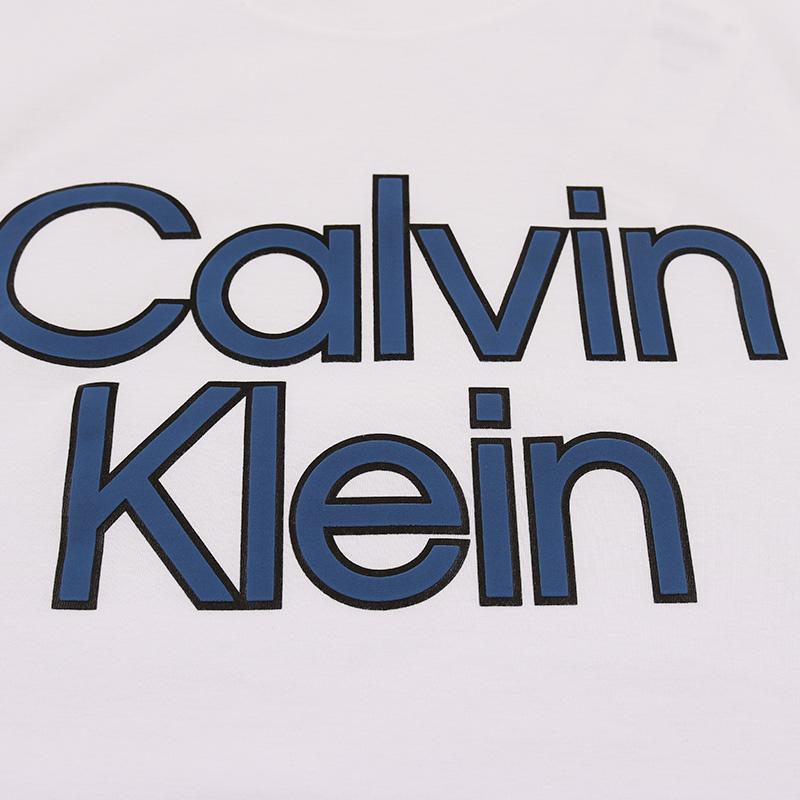 Calvin Klein T-Shirts Unisex Crew Neck Moderate Straight Fit 4R8022S-110/001