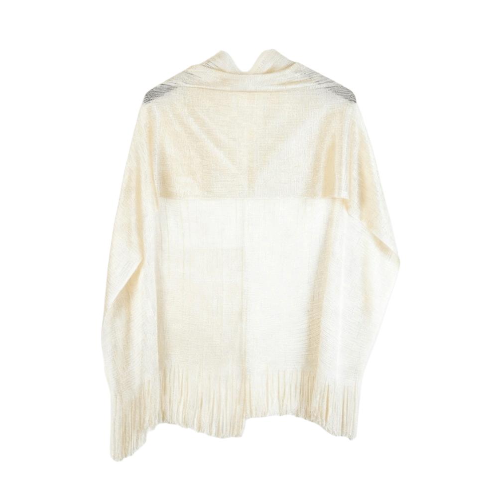 Fashionable Solid Color Swimwear Outerwear See Through Breathable Fabric Beach Top Versatile Lightweight Smock Wedding Occasion