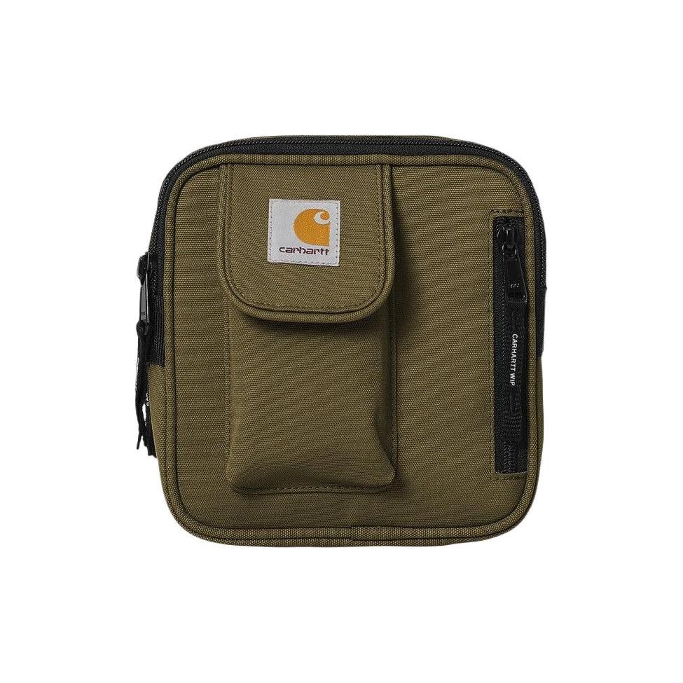 New Carhartt WIP Recycled Polyester Shoulder Bag, Crossbody Bag Small Unisex Olive Green I031470-1NP-XX