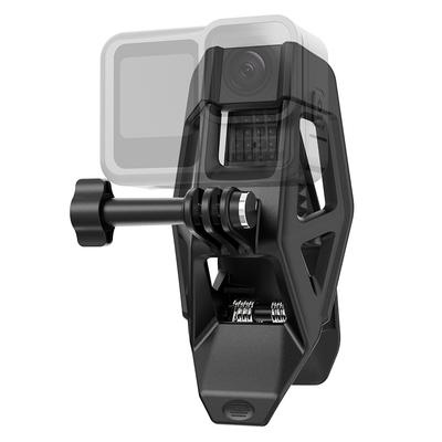 Helmet Chin Mount Clip Gripper Mount for GoPro 13 12 11 10 9 8 for DJI Osmo Action 5 Pro 4 3 for Insta 360 X5 X4