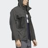 Adidas Outdoor Casual Sports Hooded Jacket Men Outerwear Dark-Earth-Brown FN0770