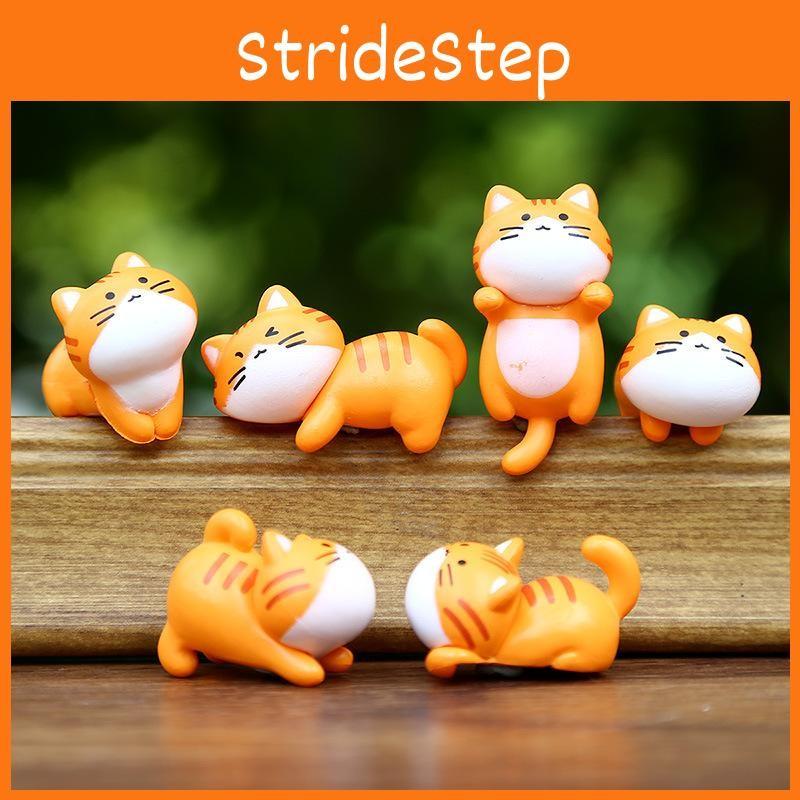 Cat Action Cute Figure Cartoon Model Toy Decoration Doll Children Gifts Ornament