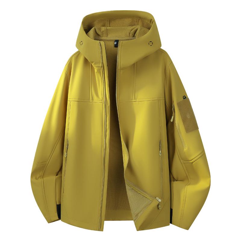 Unisex Soft Shell Outdoor Jacket - Autumn/Winter Collection for Camping, Hiking, and Mountaineering.