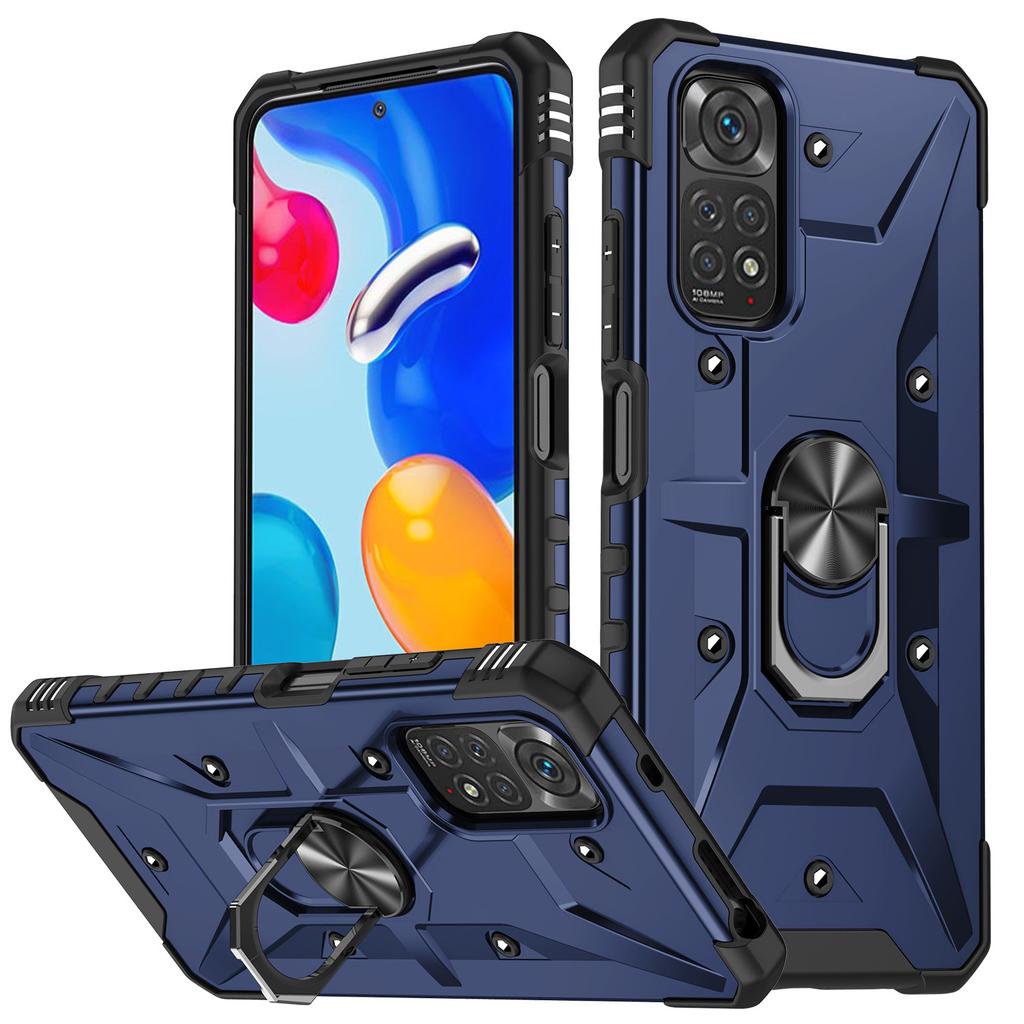 Source Phone Case Ring Magnetic Bracket Hard Shell Border TPU Anti Slip for Redmi Phone Case