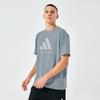 Adidas Comfortable Breathable Skin-Friendly Classic Big Logo Printed Casual Knitted Round Neck Short Sleeve T-Shirt Men T-Shirts ADICLTS24TKP-PBW