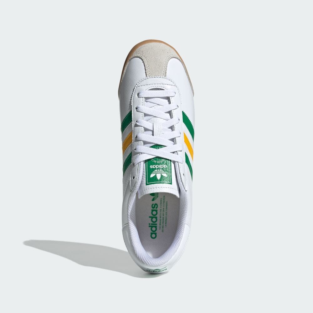 Adidas ADIDAS K 74 Footwear White Sneakers ORIGINALS Unisex T Toe Shoes  IF9511 Footwear White/Crew Yellow/Green Buy cheaply on Joom