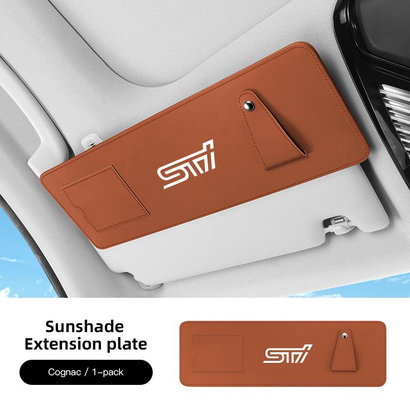 Keychain Car Sun Visor Extender Anti-glare UV Retractable Sun Shield Multifunctional Accessorie For Subaru STI XV Forester BRZ ysi8