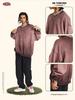 BE Men's Fashion | 2025 Autumn Oversized Round Neck Sweatshirt - European & American Trend, High-Quality, Basic Style, Washed Loose Fit