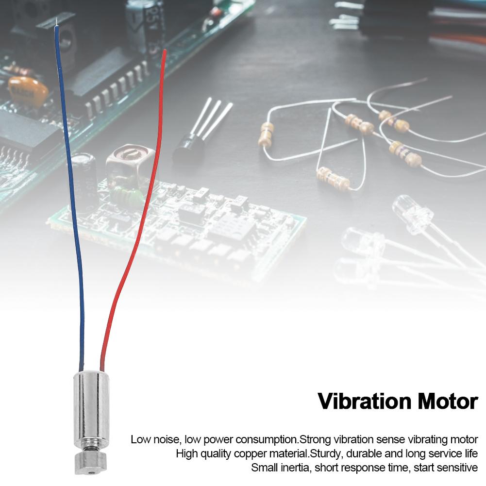 5PCS Copper Miniature Coreless Vibration Motor Vibrator for Mobile Phone Beauty Instrument