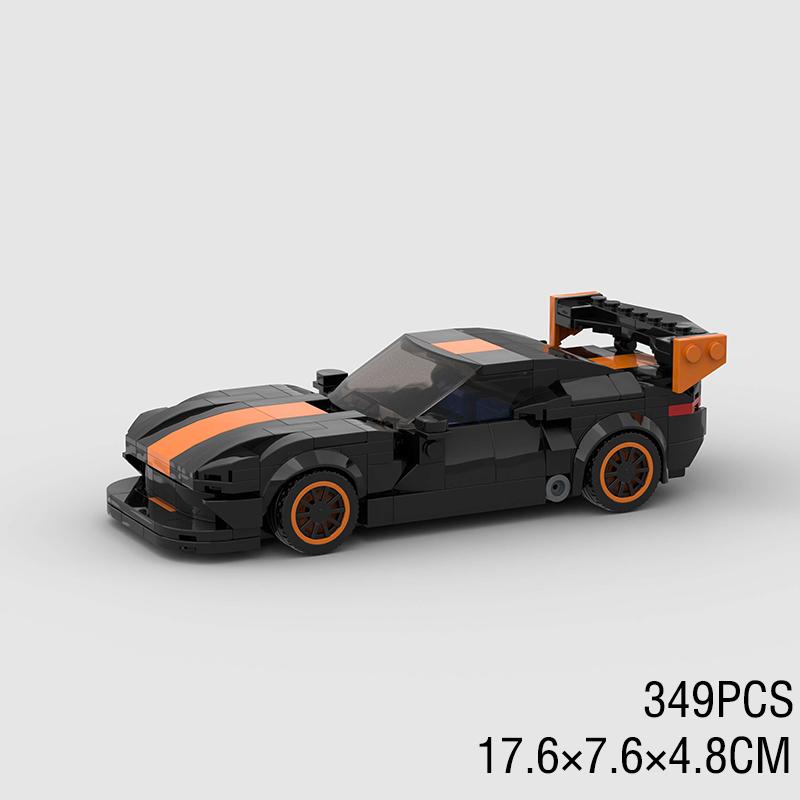 Moc City Speed Car Rally Sport Vehicle Racer ae86 M8 Model Building Blocks R34 Racing Super Technique Brick Christmas Gift
