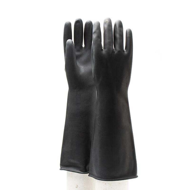 Maihan Industrial Acid-Alkali Resistant Rubber Work Gloves One Size