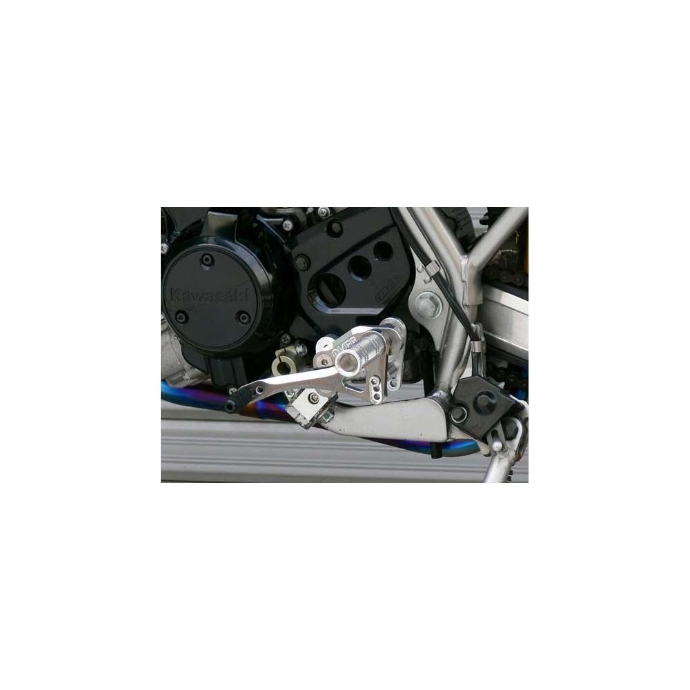 OVER RACING Rearsets, Silver, for KSR110 (Fits 05- KSR-PRO) 51-672-13