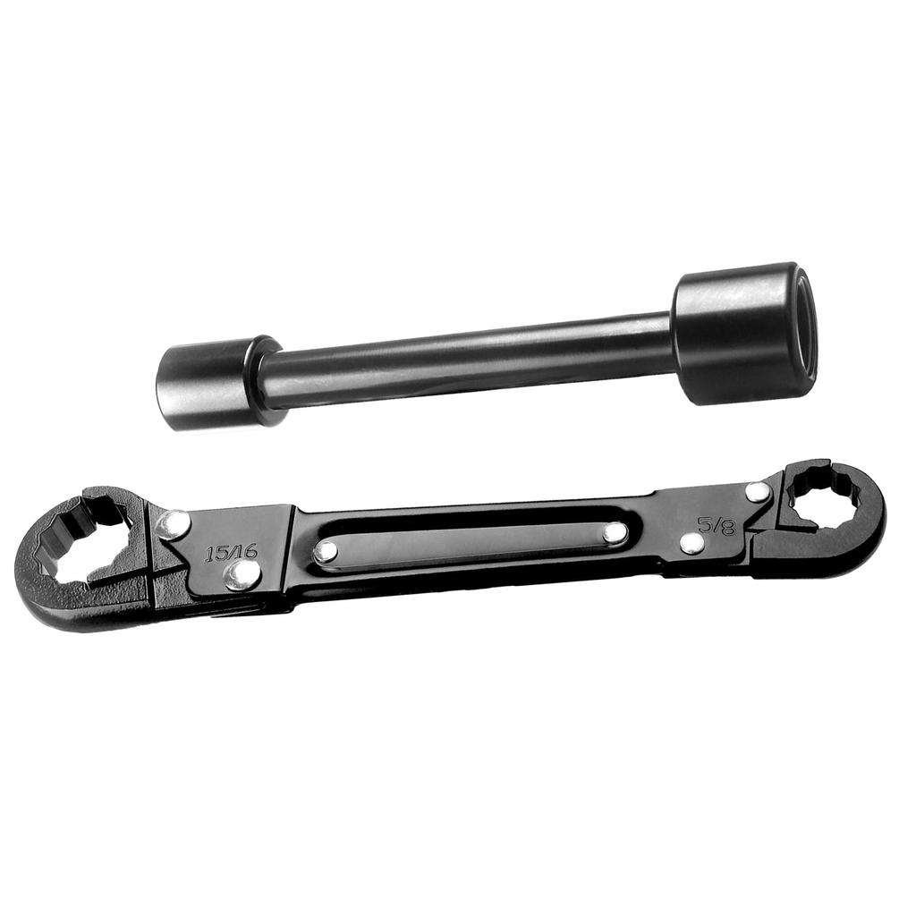 Angle Stop Wrench High Efficiency Portable Double Ended Plumber Spanner Plumbing Tool for Maintenanc