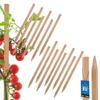 Kotarbau® Holz-Tomatenstäbe Für Gemüse Gartenstütze Für Bäume Und Sträucher 25 cm Set von 15