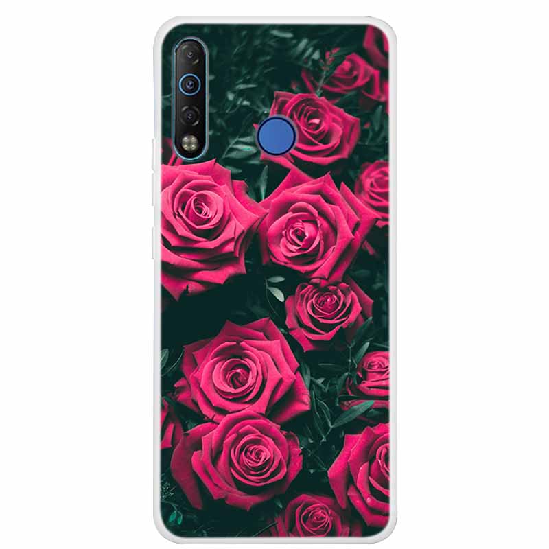 Voor TECNO Camon 12 Hoesje Camon 12 Air Bumper Siliconen TPU Zachte Telefoonhoes Voor TECNO Spark 4 Camon12 Hoesje Schokbestendig Coque Funda