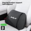 Car Headrest Neck Pillow Lumbar Cushion Set Breathable Soft For KIA K3 Sportage Carnival K5 Seltos Pegas KX1 EV5 Sonet EV6 K4 K8