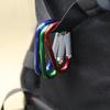 No. 4 D-Type Aluminum Alloy Carabiner with Quick Release for Water Bottles and Outdoor Gear.
