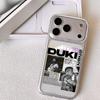 Fashion Rapper DUKI Phone Case For iPhone 17 16 15 14 13 12 Pro Max Plus With Magnetic Crystal Clear Case Wireless Charge